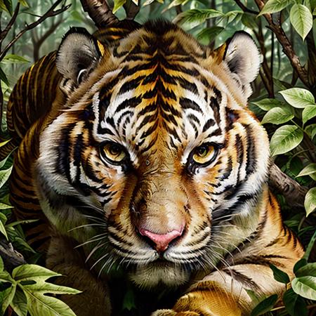 09199-930430631-((masterpiece)),((best quality)),8k,high detailed, ultra-detailed, tiger, jungle, ,.png